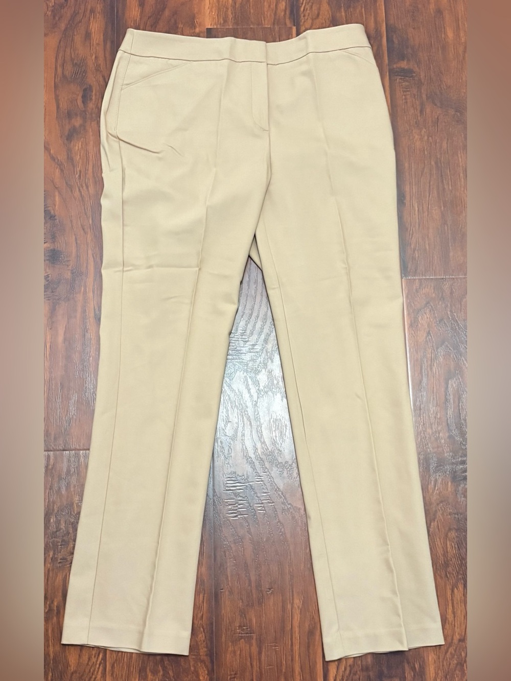 Chico’s So Slimming Tan Straight Leg Pants Size 2 Regular